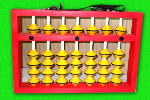 7 rod glass Abacus